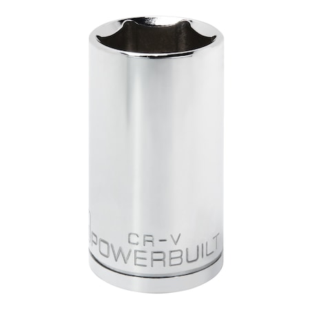 Powerbuilt 1/2" Drive 1-1/4" 6Pt Deep Socket 642216